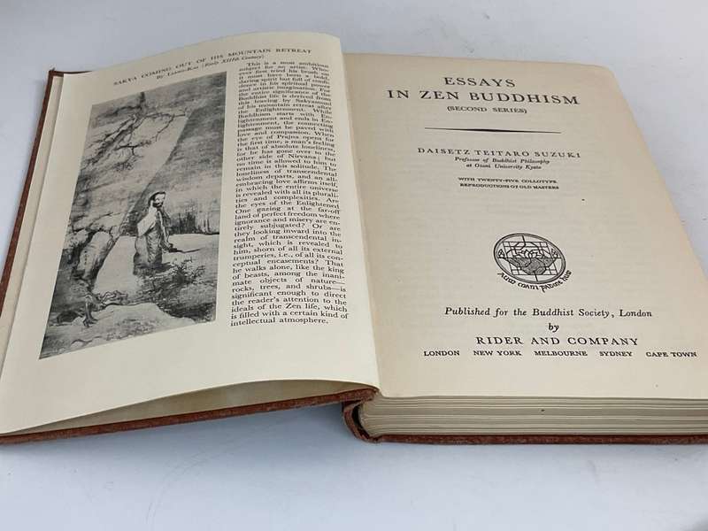 Essays in Zen Buddhism by Daisetz Teitaro Suzuki Second Series 1950
