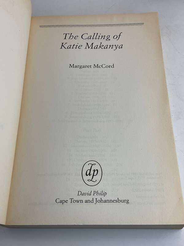 The Calling of Katie Makanya by Margaret McCord