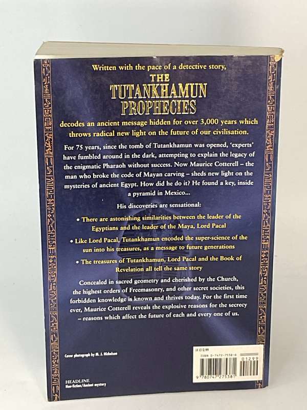 The Tutankhamun Prophecies by Maurice Cotterell