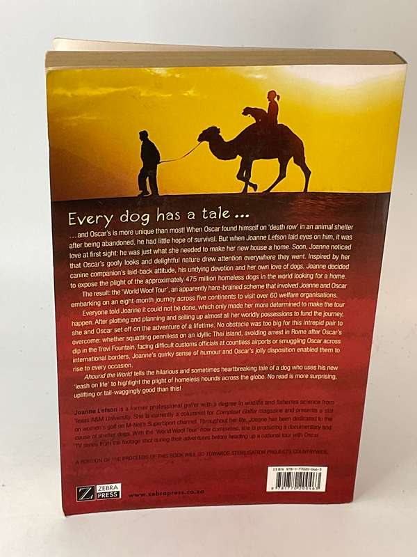 Ahound the World: My Travels with Oscar by Joanne Lefson