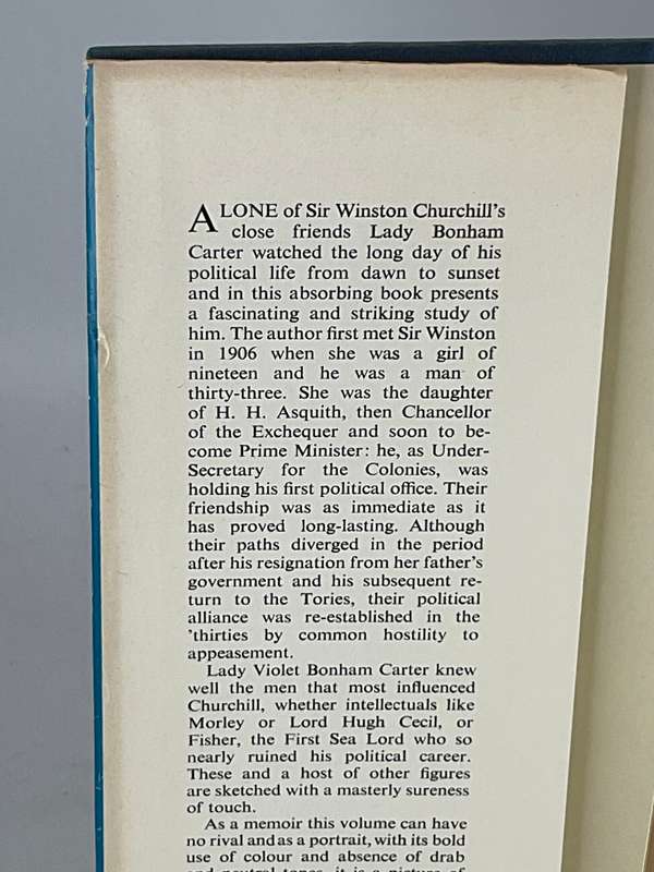 Winston Churchill As I Knew Him by Violet Bonham Carter