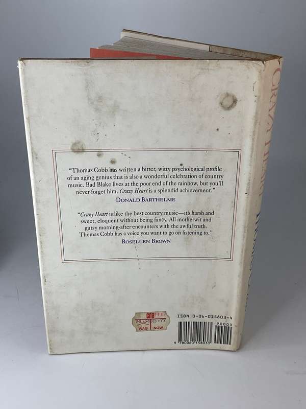 Crazy Heart - A Novel by Thomas Cobb