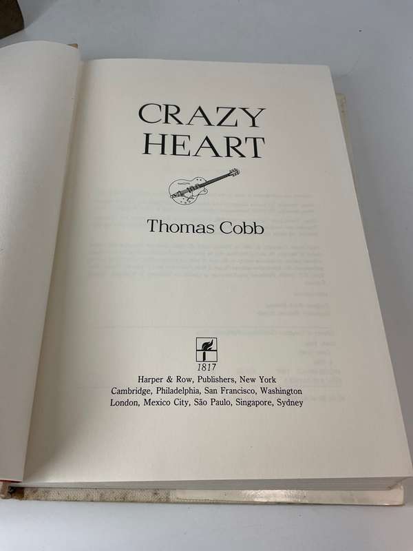 Crazy Heart - A Novel by Thomas Cobb