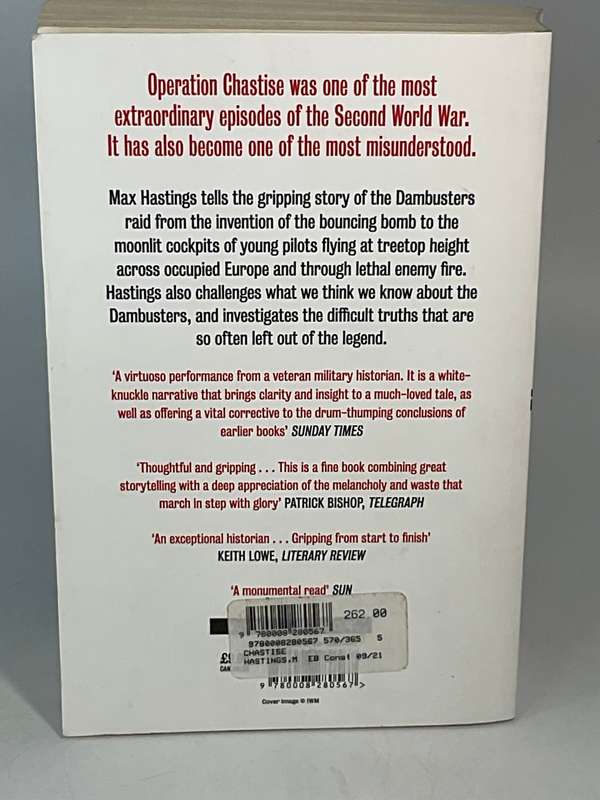 Max Hastings ~ Chastise - The Dambusters
