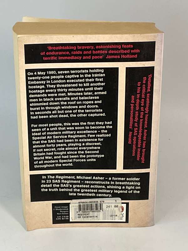 The Regiment - The real story of the SAS by Michael Asher