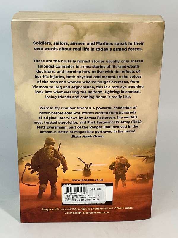Walk in My Combat Boots  -  James Paterson | True Stories from the Battlefront