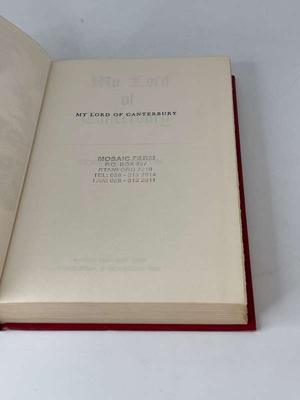My Lord of Canterbury - Godfrey Turton
