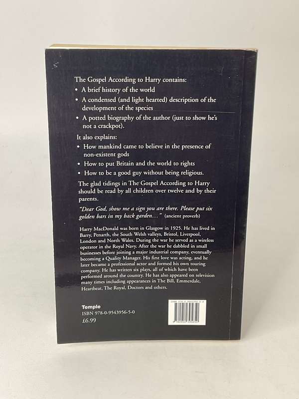 The Gospel According to Harry by MacDonald | Signed