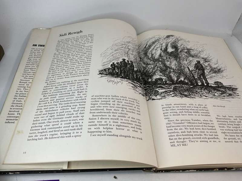In The Bag - Drawings by Peter Ogilvie & Words by Newman Robinson | SA Troops in WW2