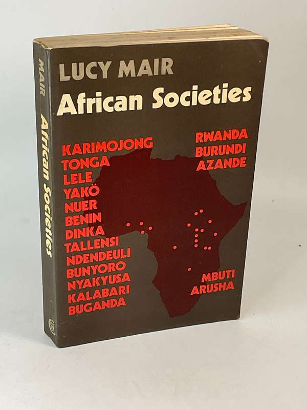 African Societies by Lucy Mair | Cambridge University Press 1974