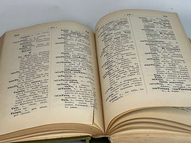 Notes for a Sindebele Dictionary and Grammar, With Illustrative Sentences by WA Elliott
