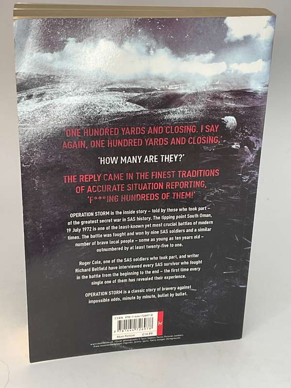 SAS Operation Storm: Nine men against four hundred Roger Cole and Richard Belfield