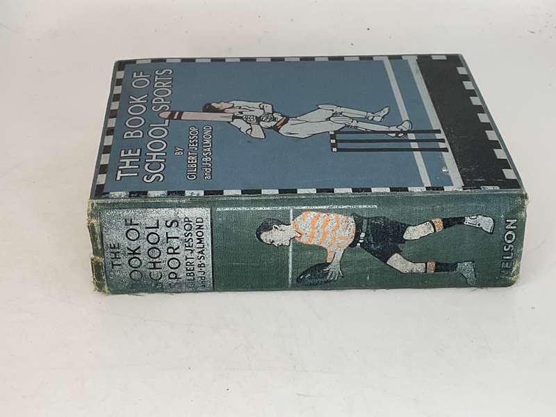 The Book of School Sports by Gilbert Jessop & J. B. Salmond Circa 1910