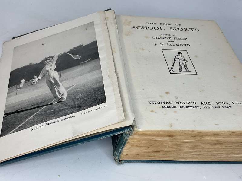 The Book of School Sports by Gilbert Jessop & J. B. Salmond Circa 1910