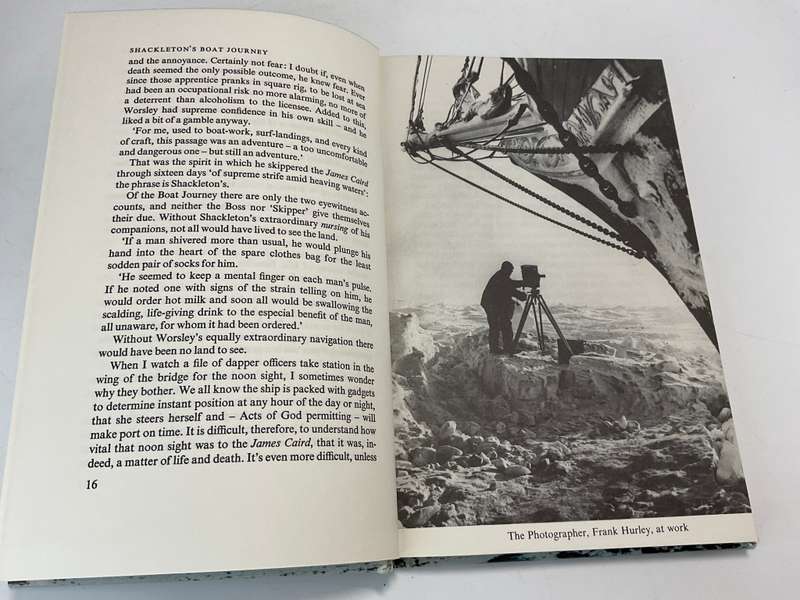 Shackletons Boat Journey by Commander  FA Worsley | Folio Society 1974