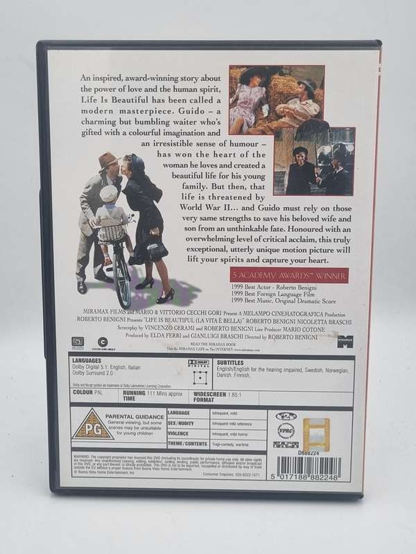 Life is Beautiful DVD