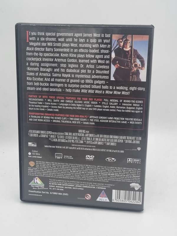 Wild Wild West DVD - Will Smith & Kevin Kline