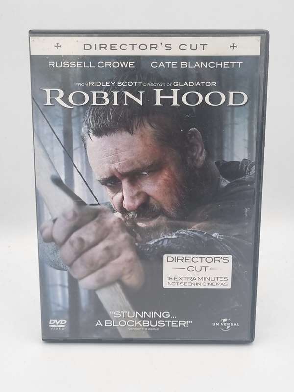 Robin Hood DVD - Russell Crowe & Cate Blanchett