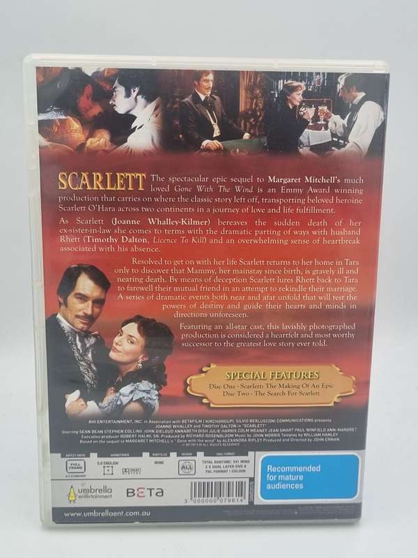 Scarlett DVD set