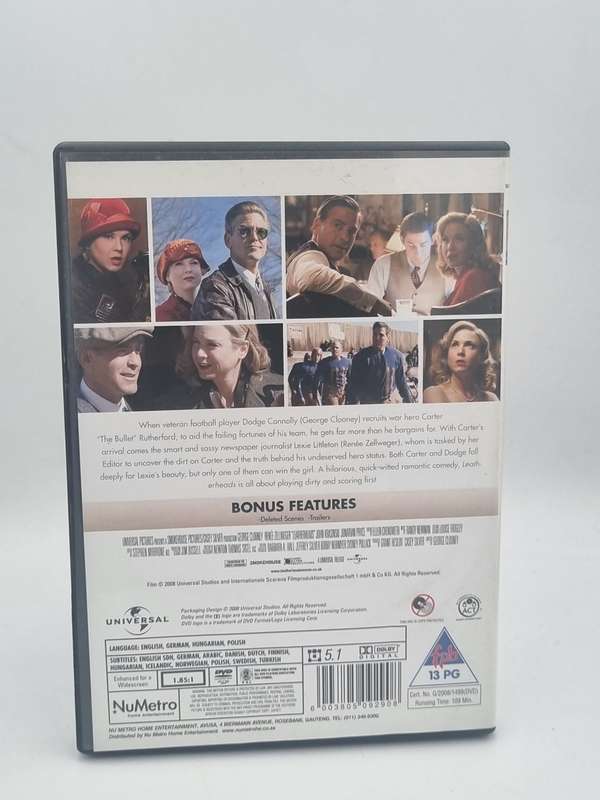 Leatherheads DVD - George Clooney & Renee Zellweger