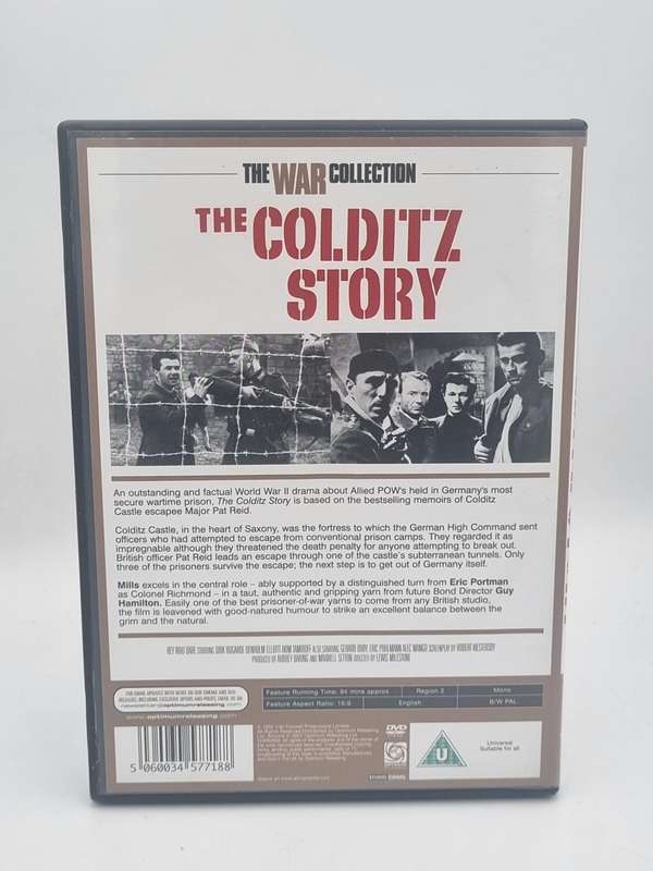 The Colditz Story DVD - John Mills & Eric Portman
