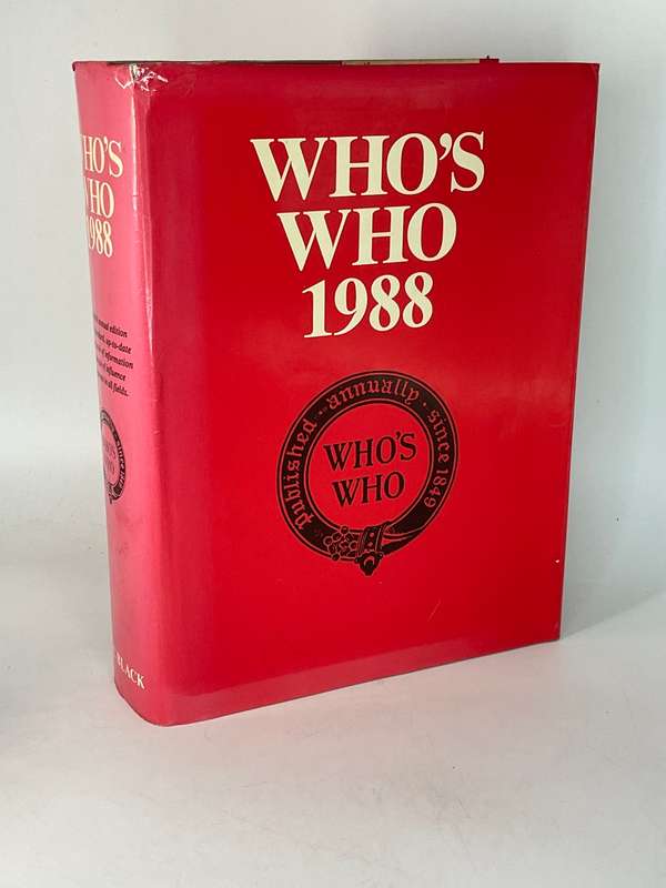 Who's Who 1988. An Annual Biographical Dictionary