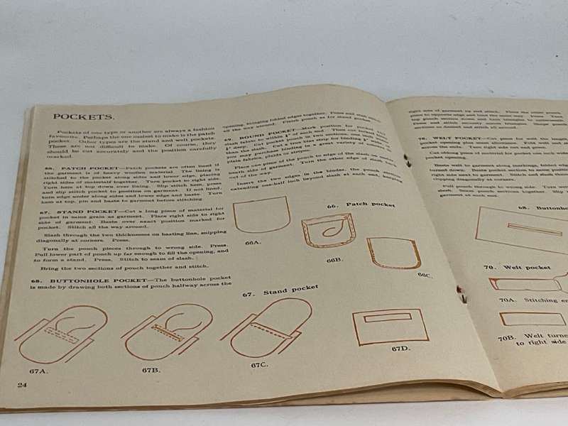 SINGER Illustrated Dressmaking Guide  1940/50s - Singer Sewing Machine Co Ltd
