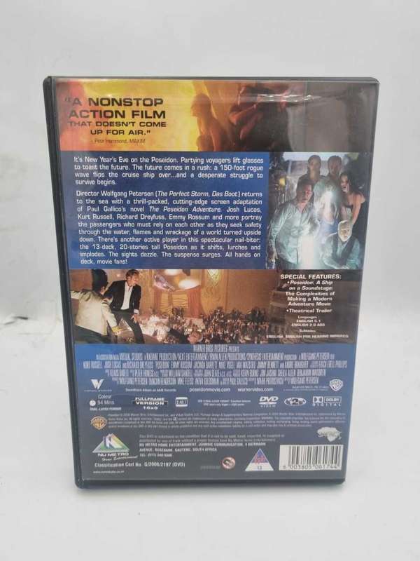 Poseidon DVD - Kurt Russell & Richard Dreyfuss