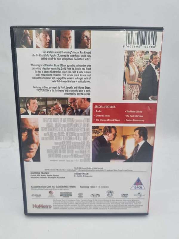 Frost/Nixon DVD - Michael Sheen & Frank Langella