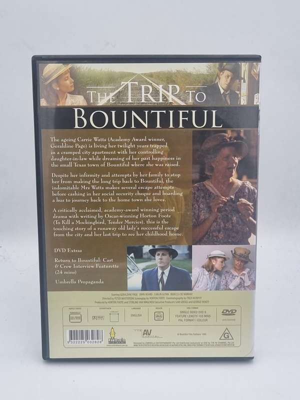 The Trip to Bountiful DVD