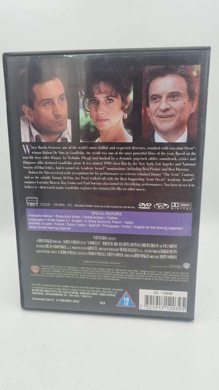 Goodfellas DVD - Robert De Niro