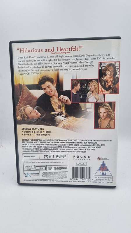 Prime DVD - Meryl Streep, Uma Thurman & Bryan Greenberg