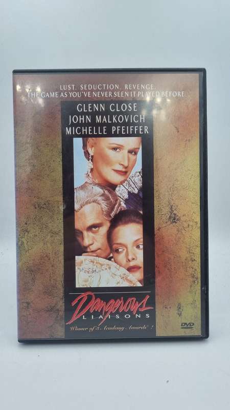 Dangerous Liaisons DVD - Glenn Close, John Malkovich & Michelle Pfeiffer