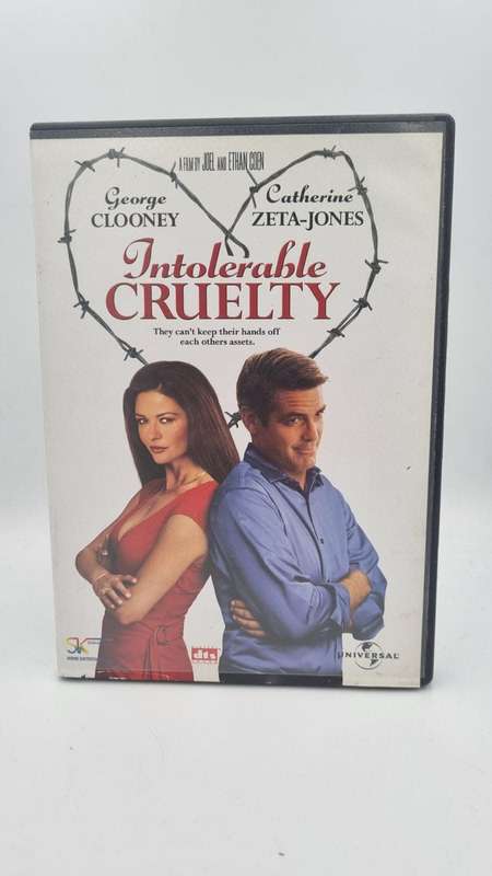 Intolerable Cruelty DVD - George Clooney & Catherine Zeta-Jones