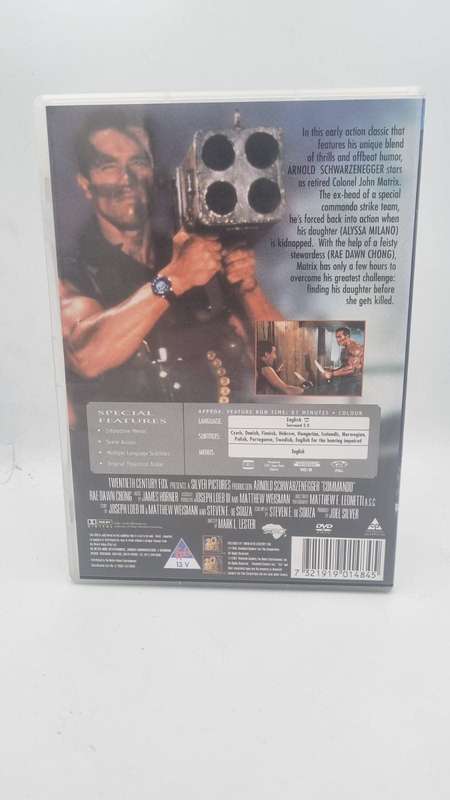 Commando DVD - Arnold Schwarzenegger