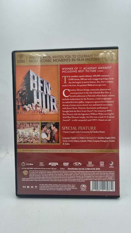 Ben-Hur DVD - Charlton Heston