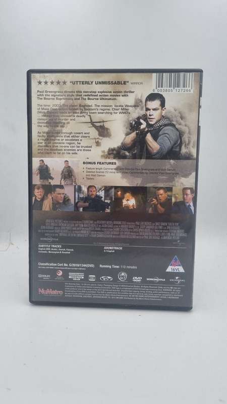 Green Zone DVD - Matt Damon
