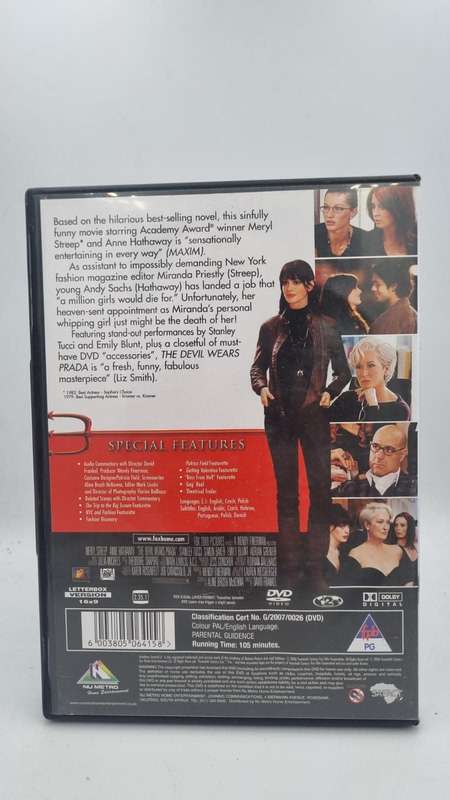 The Devil Wears Prada DVD - Meryl Streep & Anne Hathaway