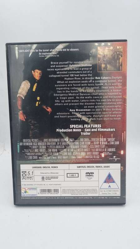 Daylight DVD - Sylvester Stallone