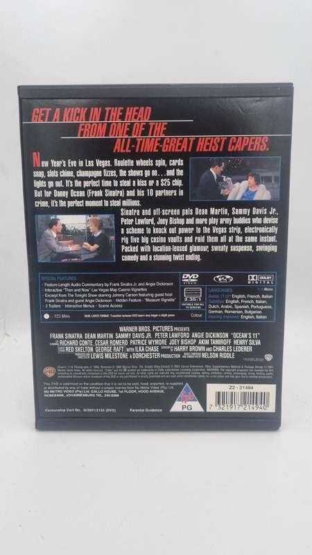 Ocean's 11 DVD - Frank Sinatra