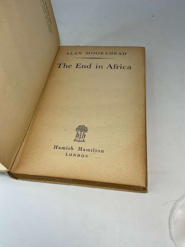 The End In Africa by Alan Moorehead | First Edition 1943 | The Fall of Tunis in WW2
