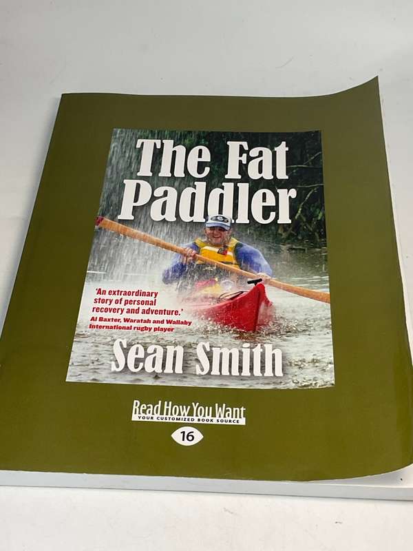 The Fat Paddler by Sean Smith | Large print