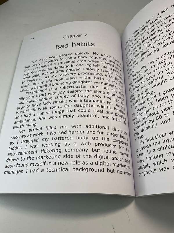 The Fat Paddler by Sean Smith | Large print
