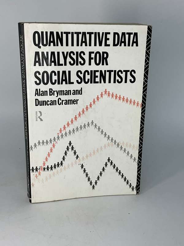 Quantitative Data Analysis for Social Scientists - Bryman & Cramer