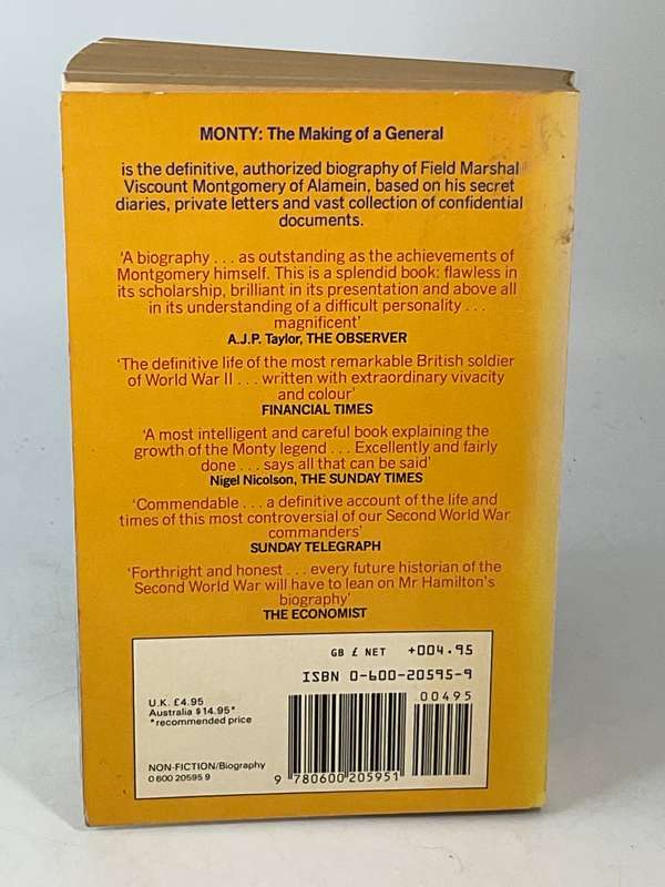 Monty - The making of a General 1887-1942 - Nigel Hamilton