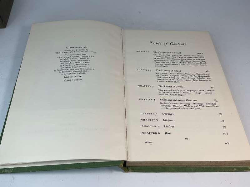 Nepal and the Gurkhas by Ministry of Defense (UK)  1965