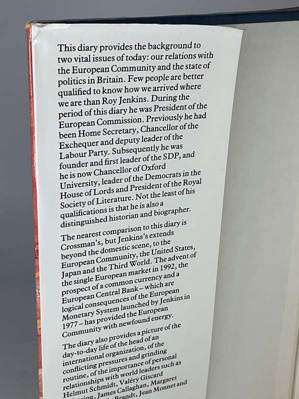 European Diary, 1977-1981 byRoy Jenkins