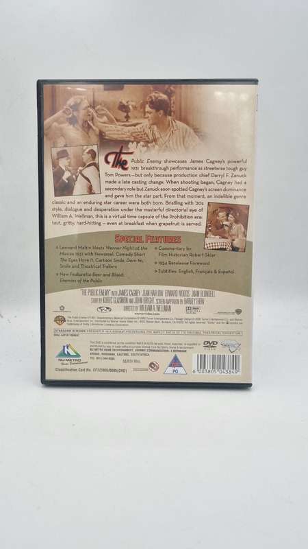 The Public Enemy DVD - James Cagney