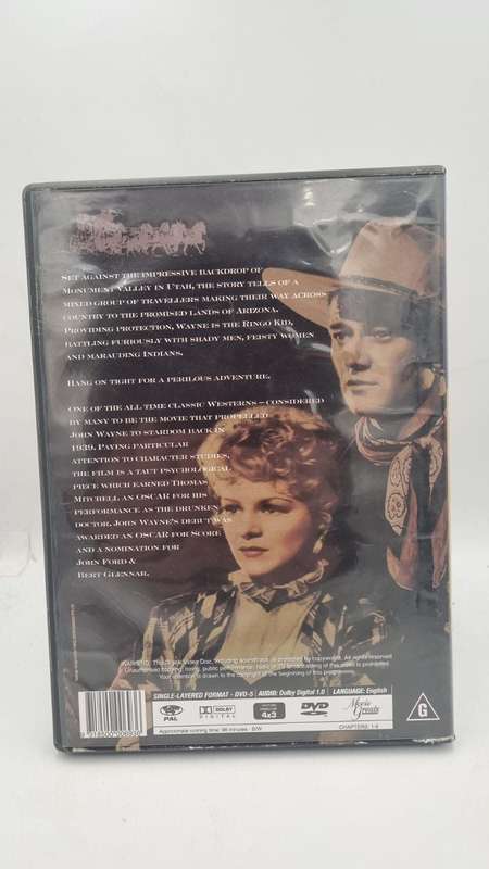 Stagecoach DVD Region 4 - John Wayne