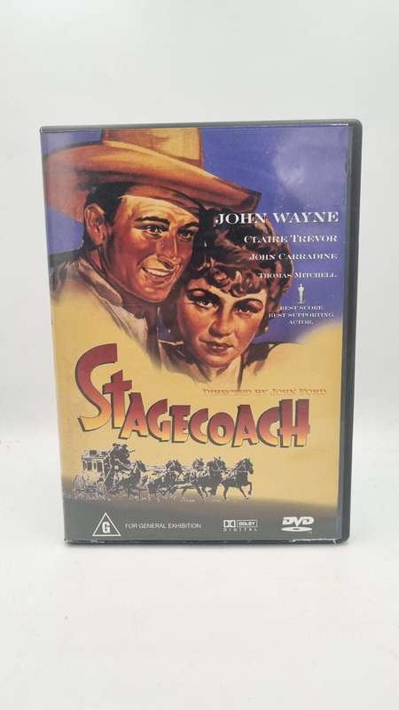 Stagecoach DVD Region 4 - John Wayne